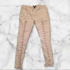 Redfox Pink Jeans Tie Up Leg Size 3X